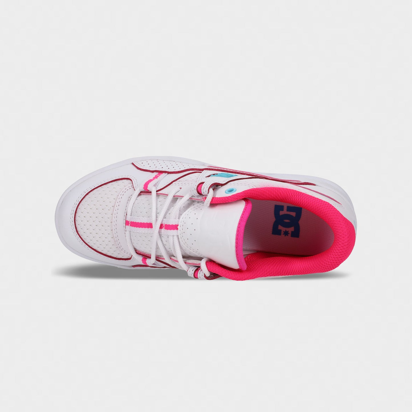 Tenis DC Shoes Construct Blanco/Rosa