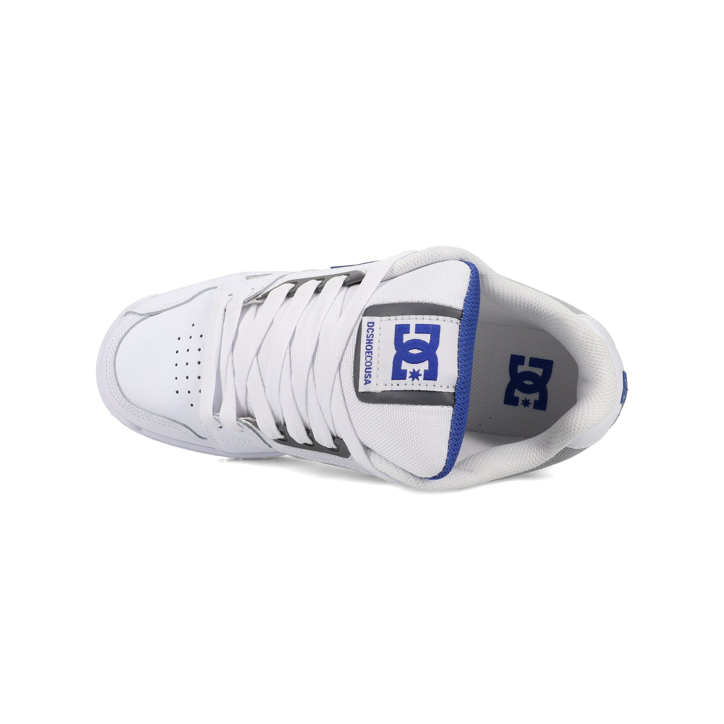 Tenis DC Shoes Stag Blanco-Azul