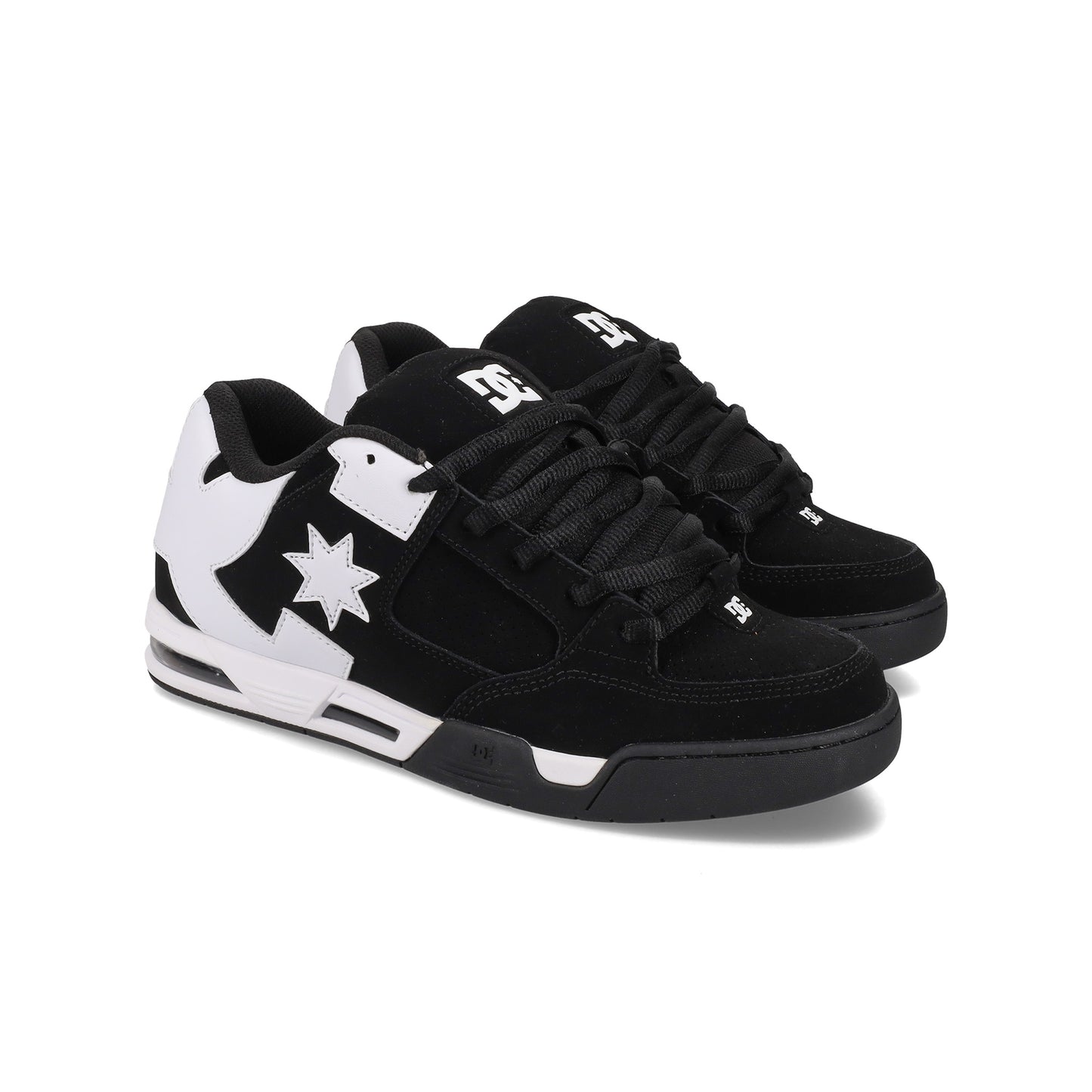 Tenis DC Shoes Command Negro/Blanco