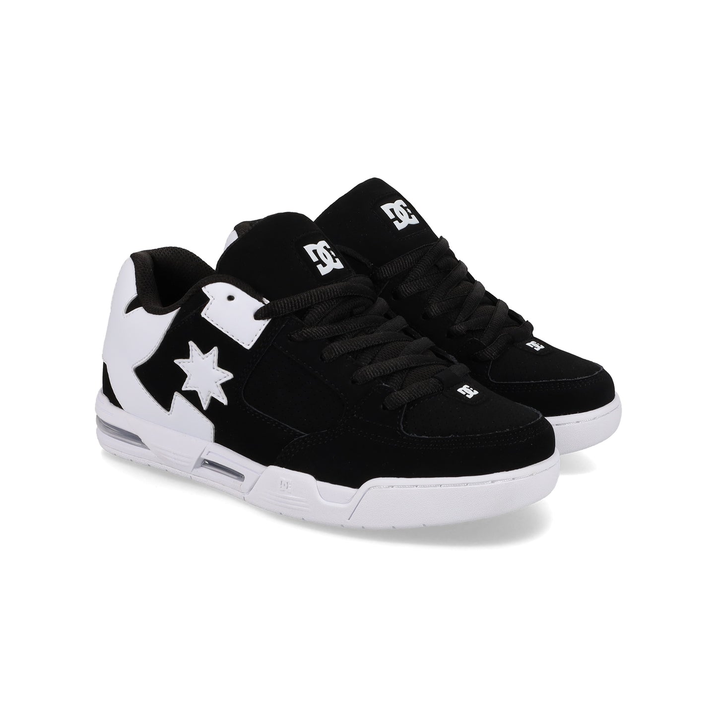 Tenis DC Shoes Command Mujer Negro/Blanco