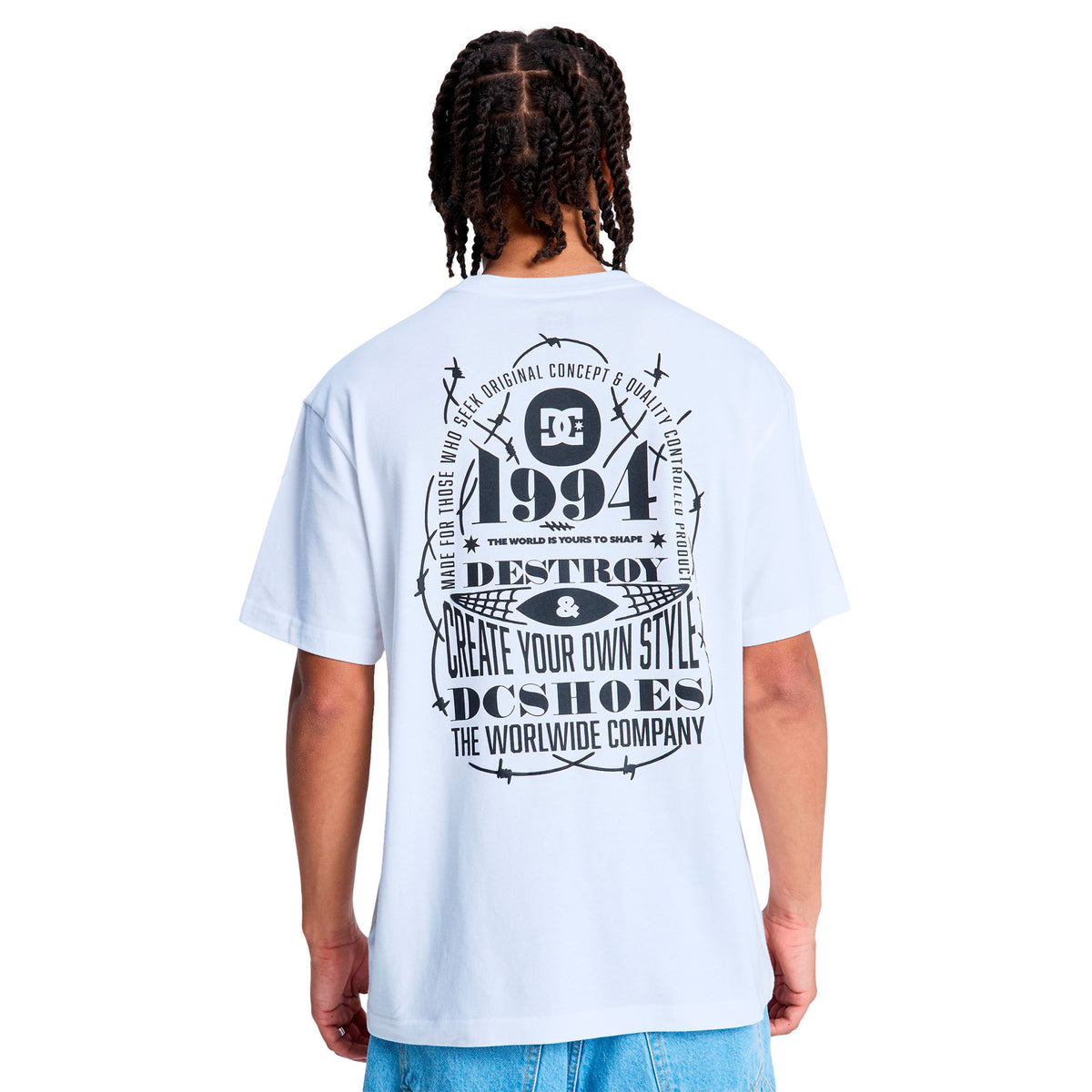 Playera Shape or Destroy HSS WHT