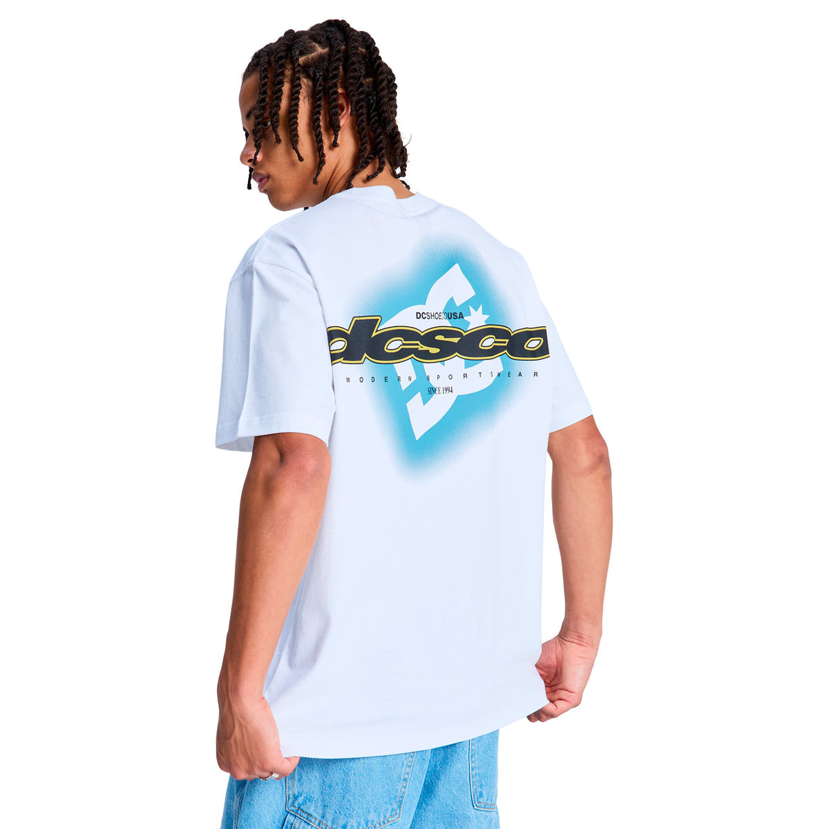 Playera Blur Mark HSS WHT