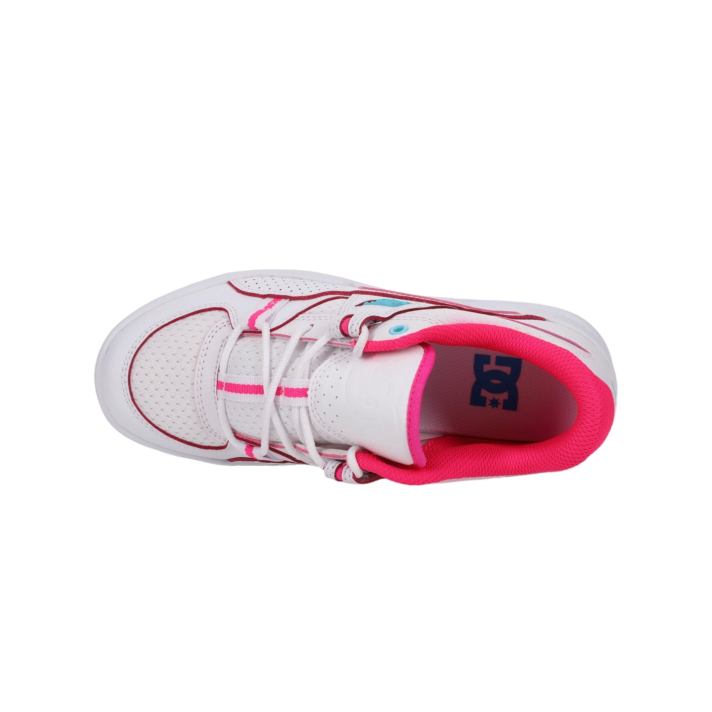 Tenis DC Shoes Construct Blanco/Rosa
