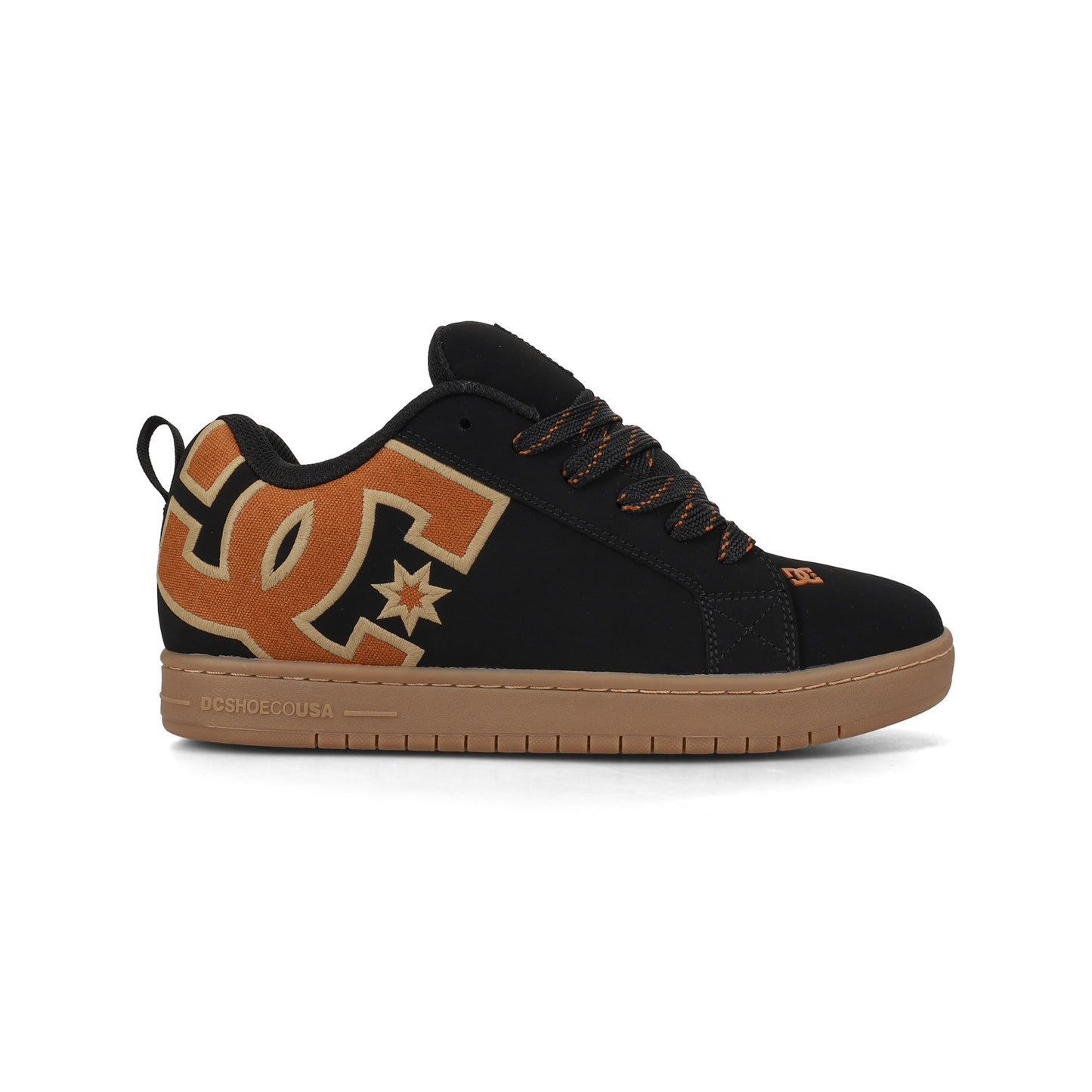 Tenis DC Shoes Court Graffik Negro-Miel