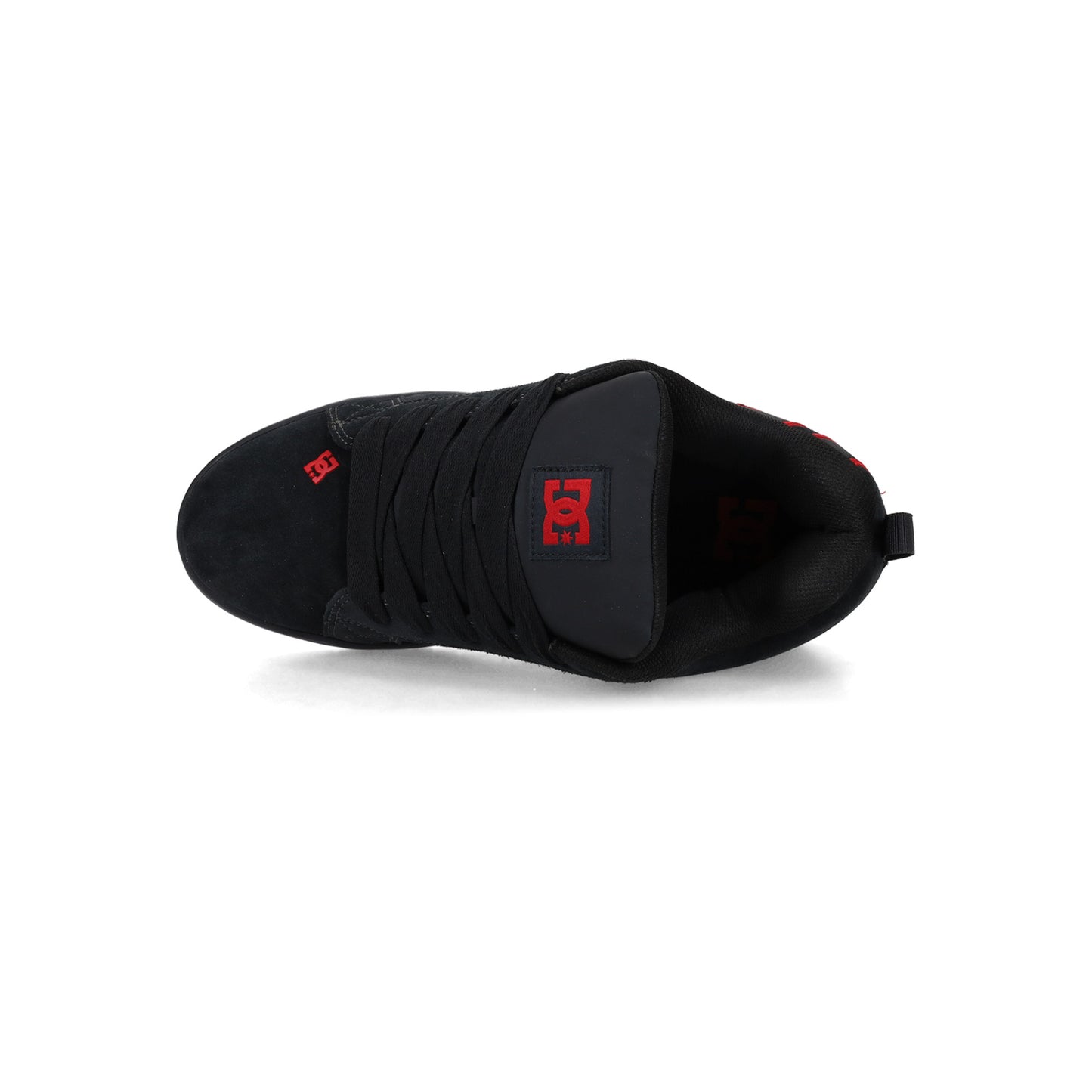 Tenis DC Shoes Court Graffik Negro-Rojo