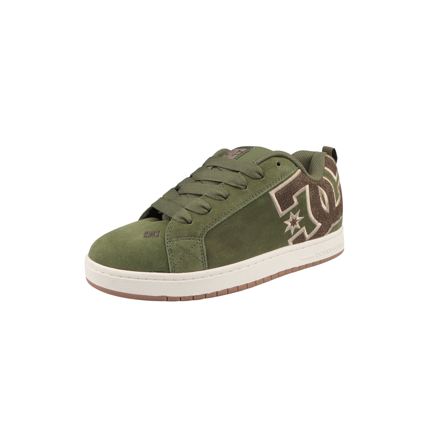 Tenis DC Shoes Court Graffik Verde Olivo