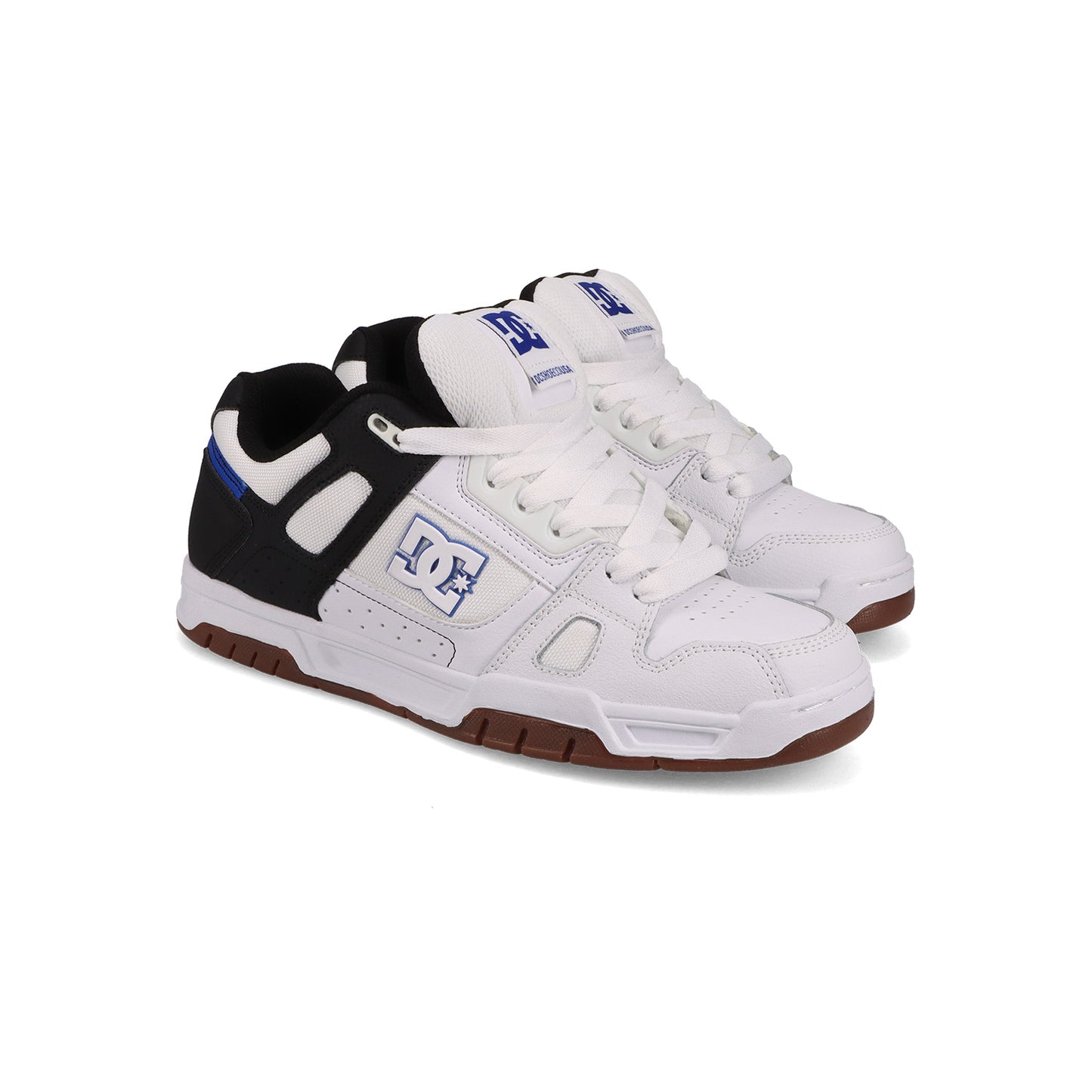 Tenis DC Shoes Stag Blanco/Negro