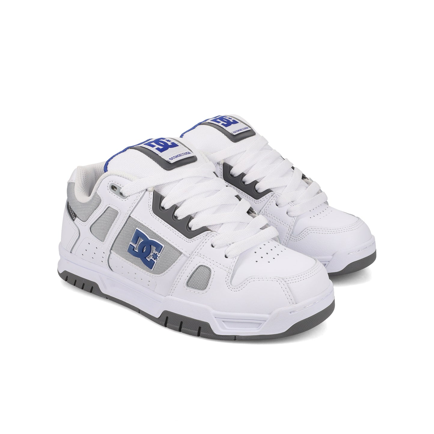Tenis DC Shoes Stag Blanco-Azul