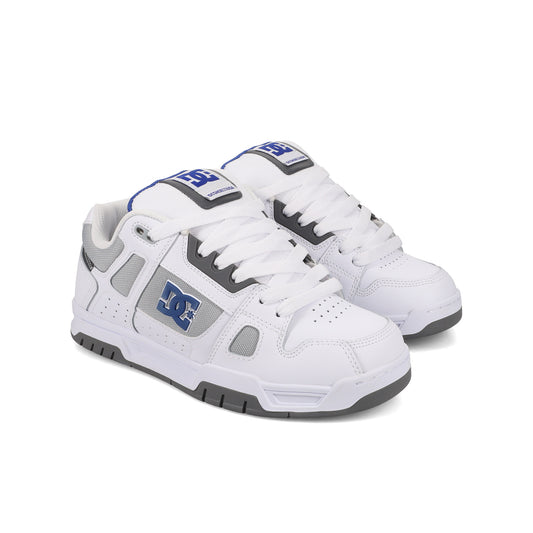 Tenis DC Shoes Stag Blanco-Azul