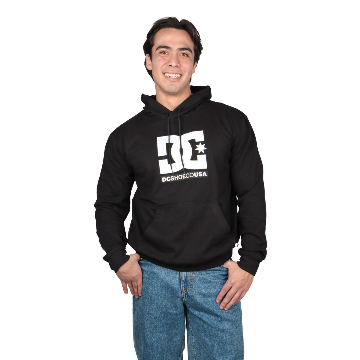 Sudadera con Capucha DC Big Logo Negra