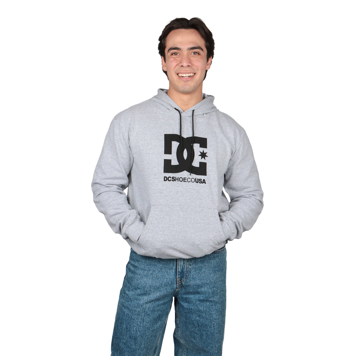 Sudadera con Capucha DC Big Logo Blanca