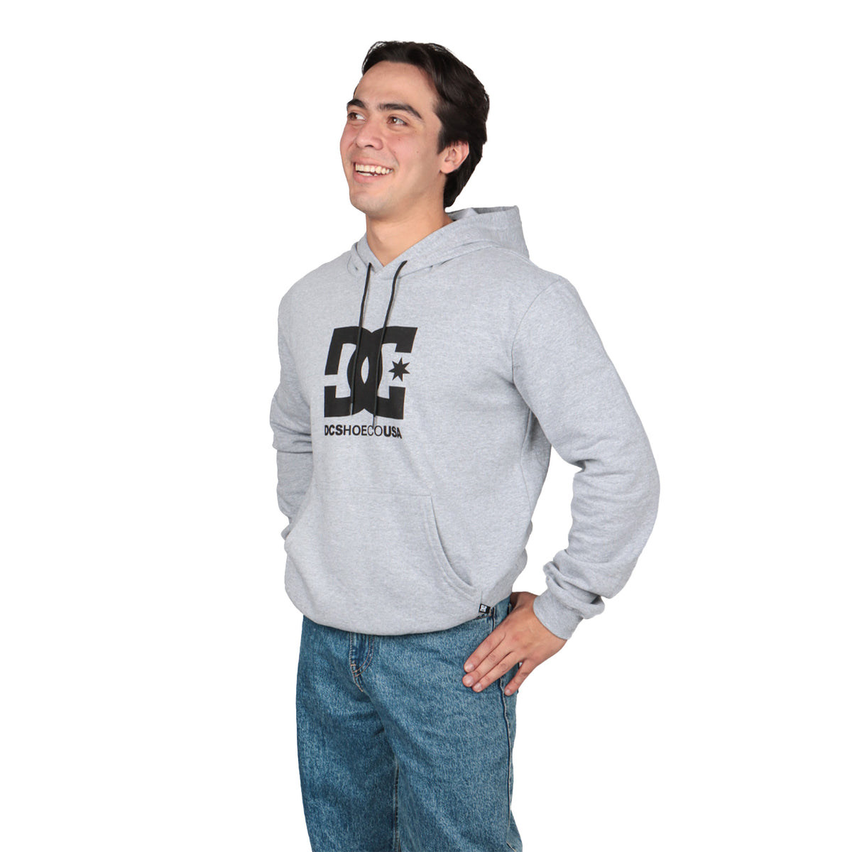 Sudadera con Capucha DC Big Logo Blanca