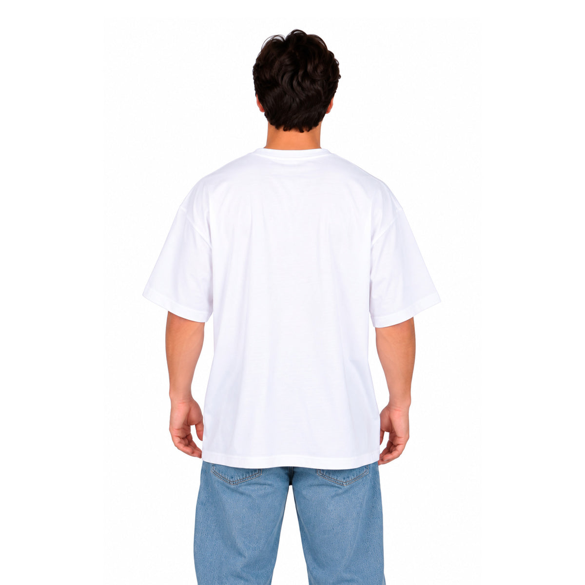 Playera Blanca Big Logo Dia De Muertos