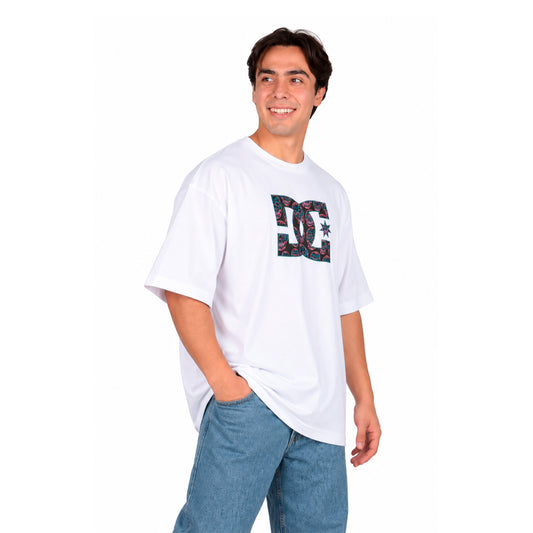 Playera Blanca Big Logo Dia De Muertos
