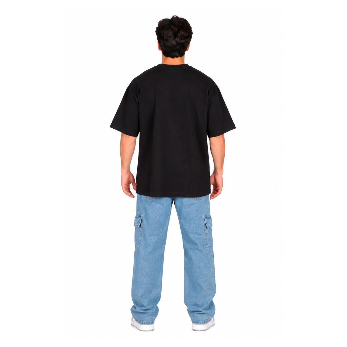 Playera Negra Big Logo Dia De Muertos