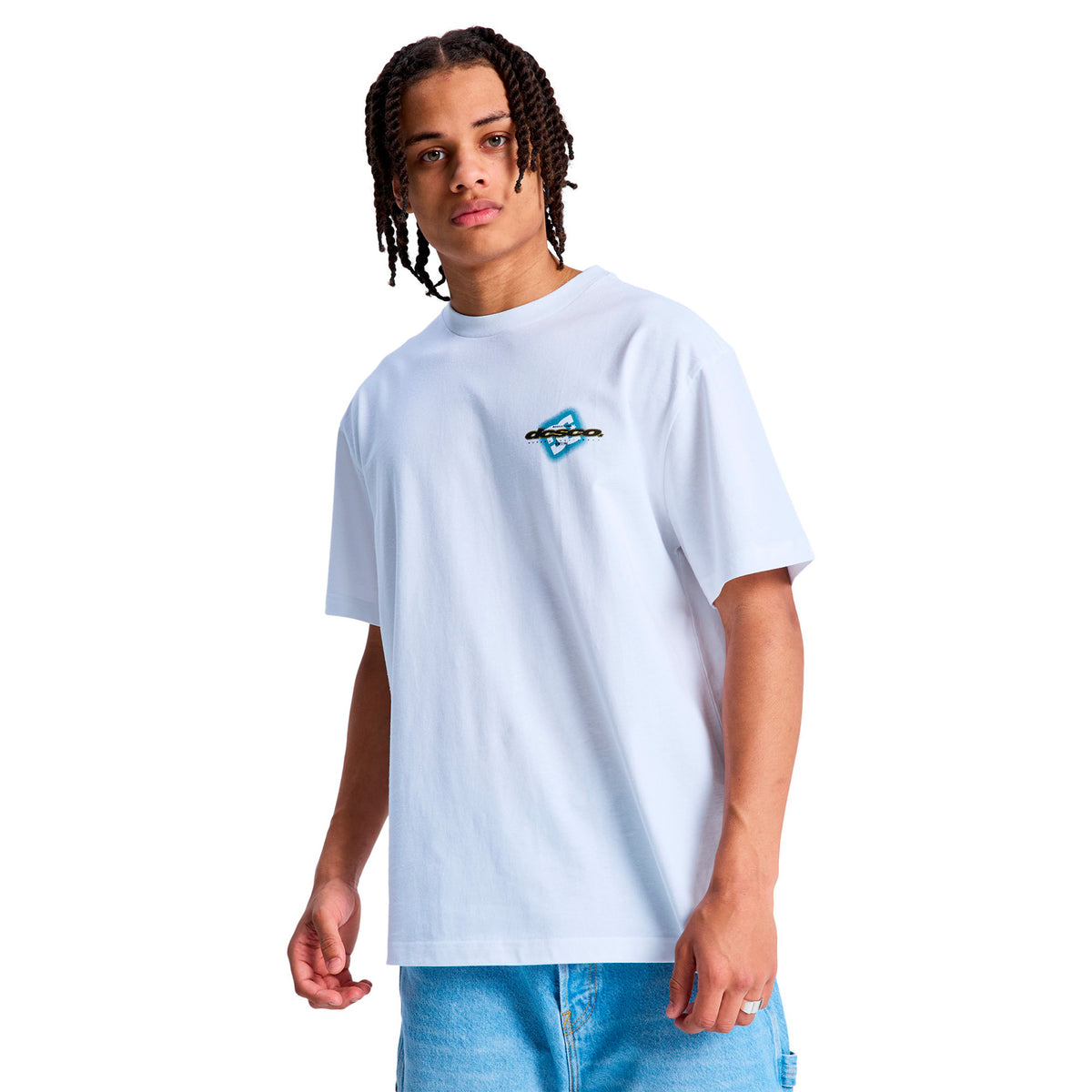 Playera Blur Mark HSS WHT