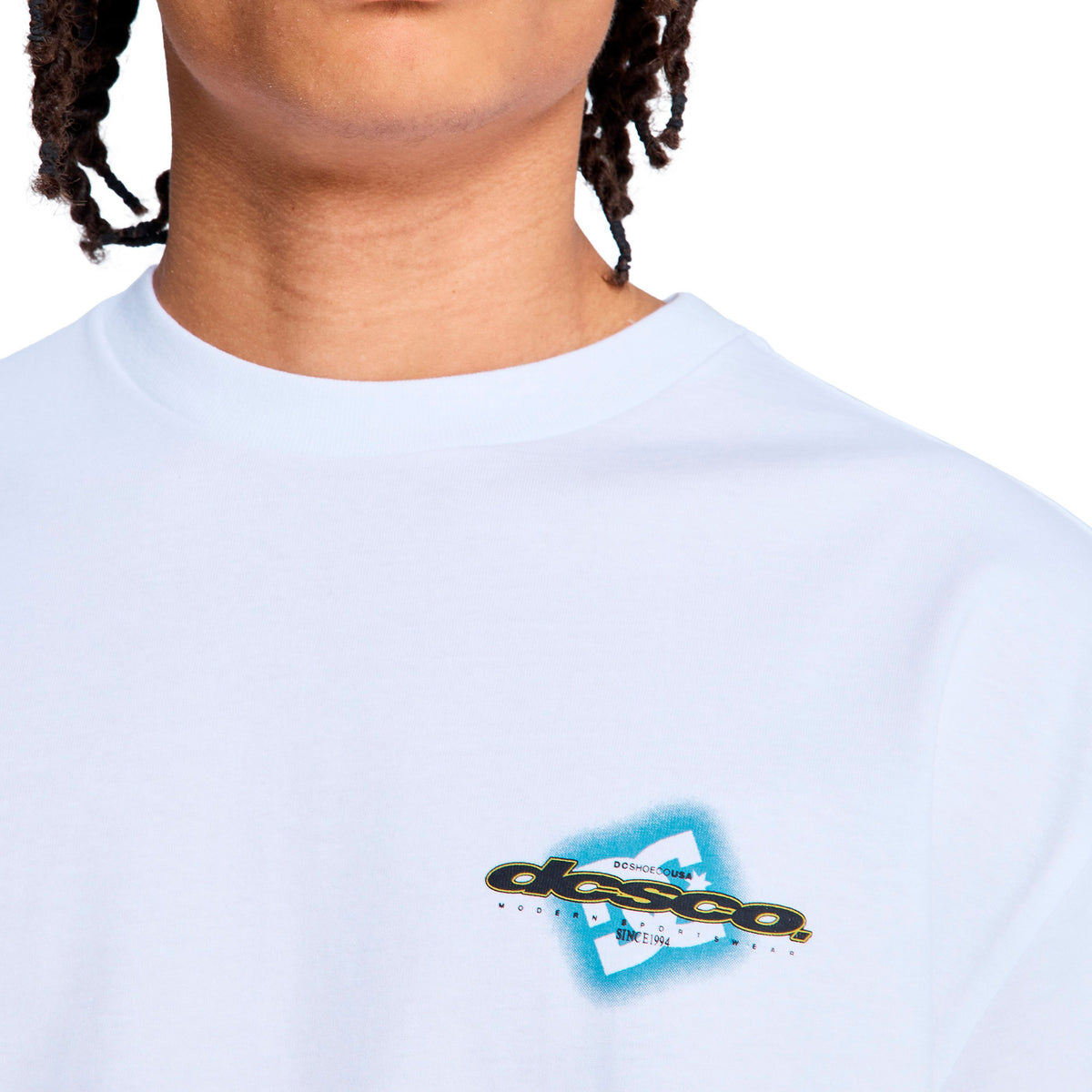 Playera Blur Mark HSS WHT