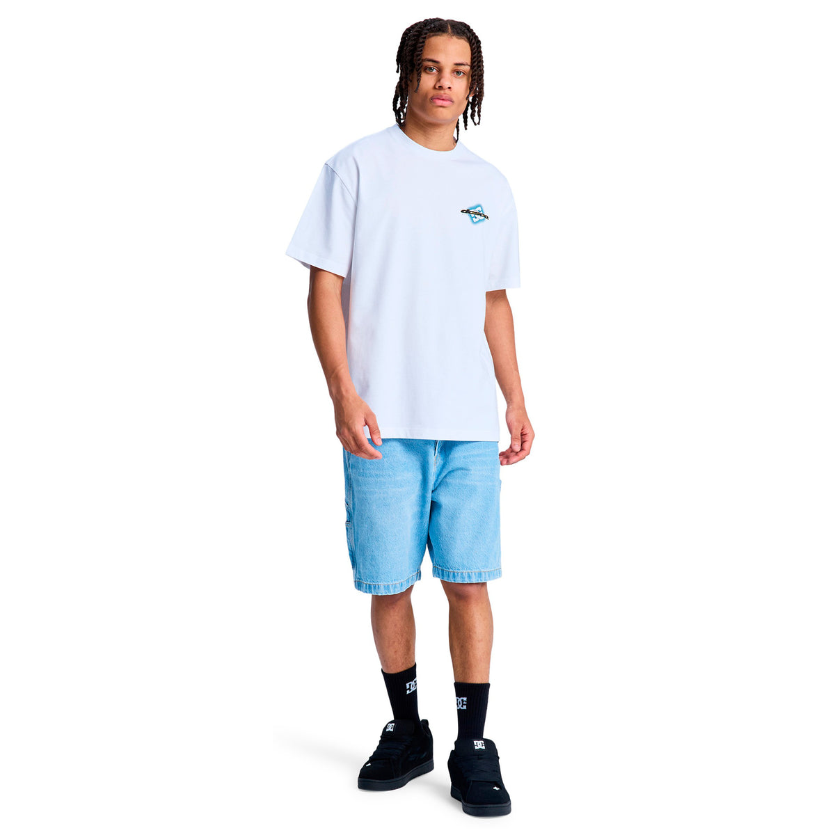 Playera Blur Mark HSS WHT