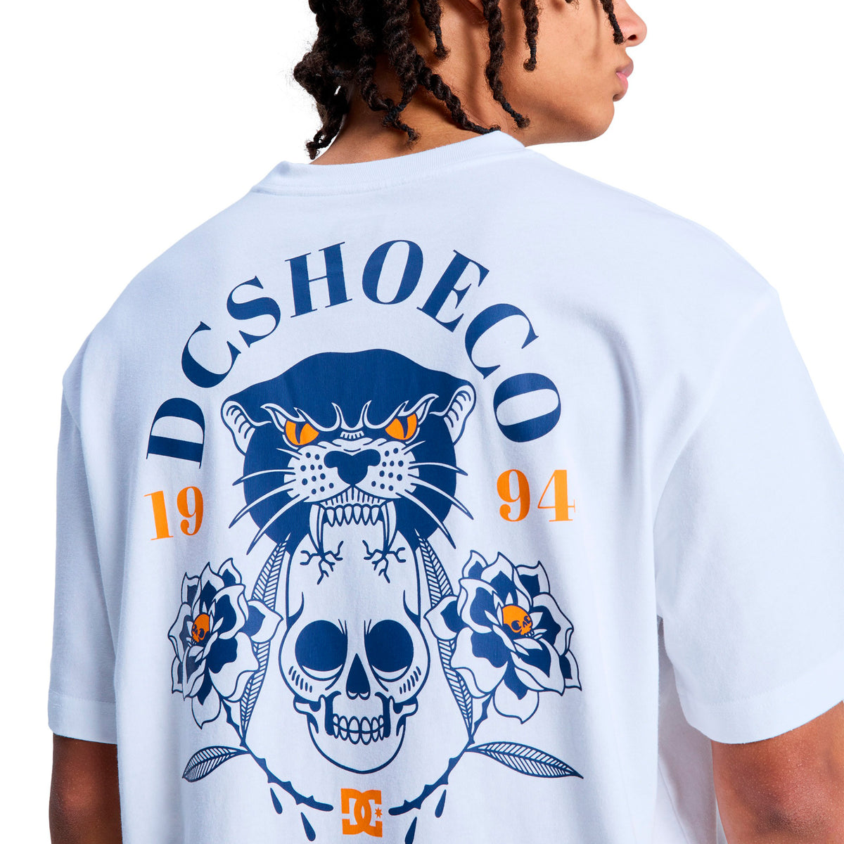 Playera DC Tiger Bite HSS WHT