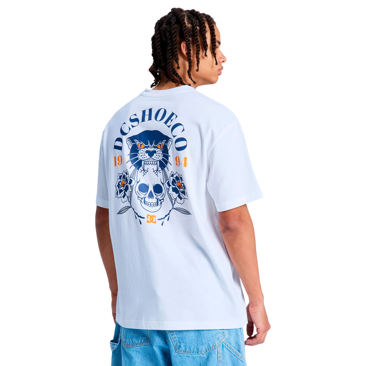 Playera DC Tiger Bite HSS WHT