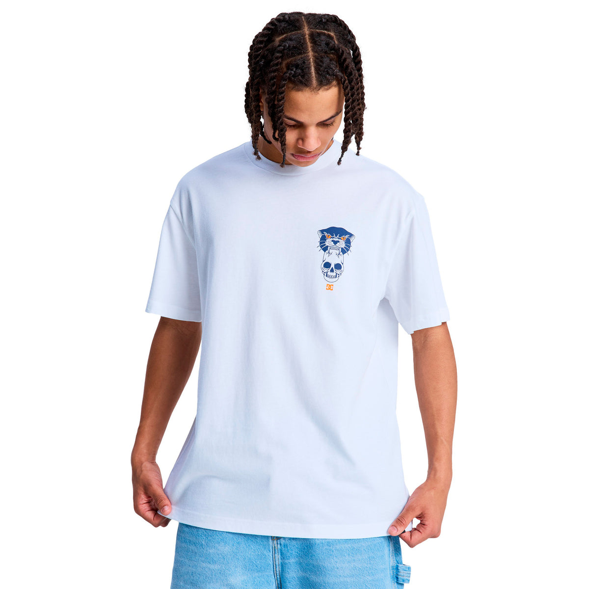 Playera DC Tiger Bite HSS WHT