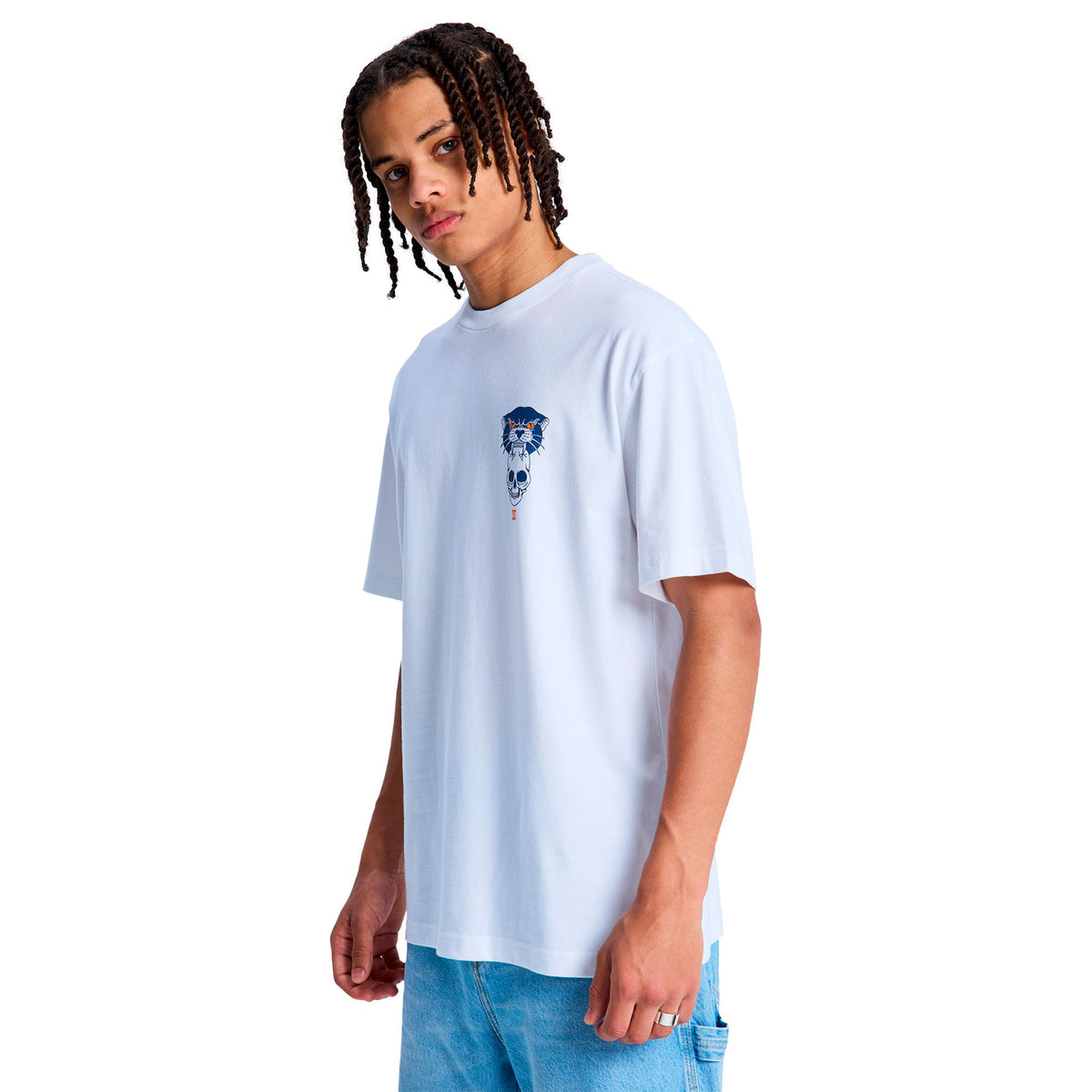 Playera DC Tiger Bite HSS WHT