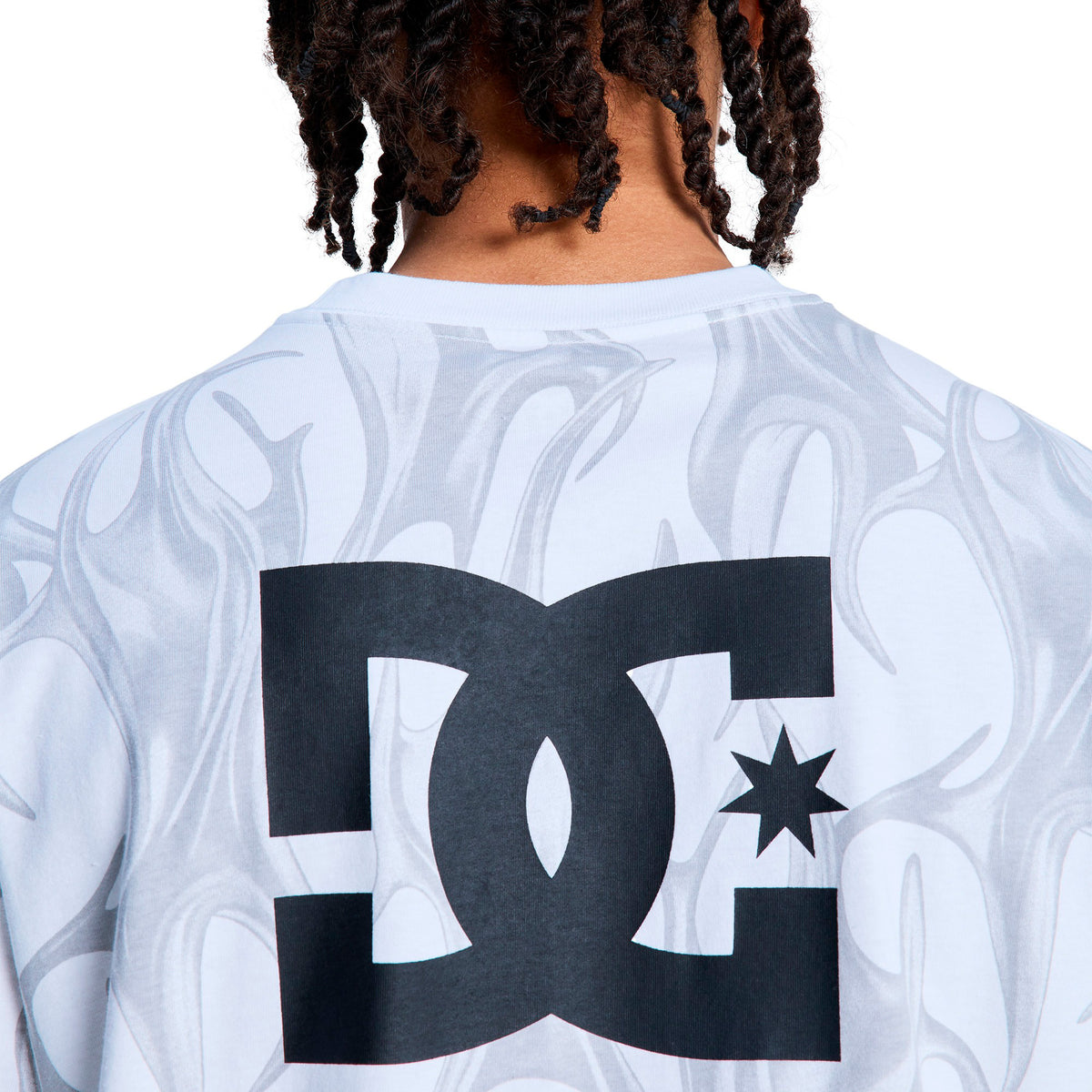 Playera DC Liquid Fuego HSS WHT
