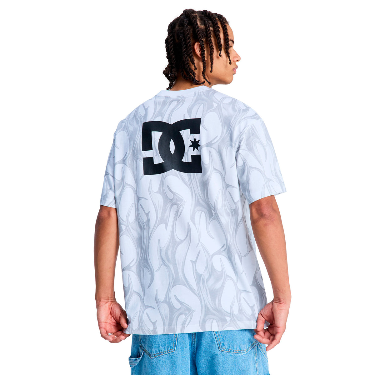 Playera DC Liquid Fuego HSS WHT
