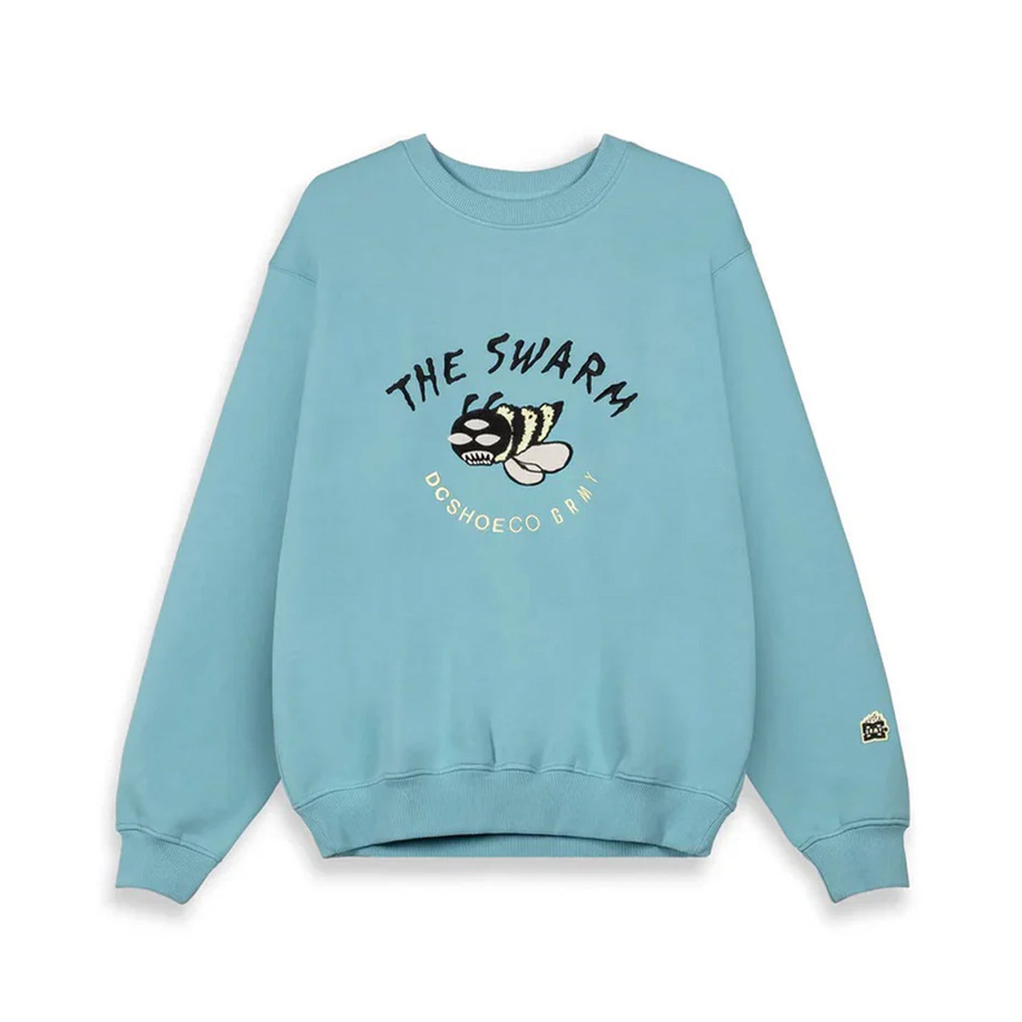 The Swarm DC Shoes X Grimey Vintage Crewneck BLU